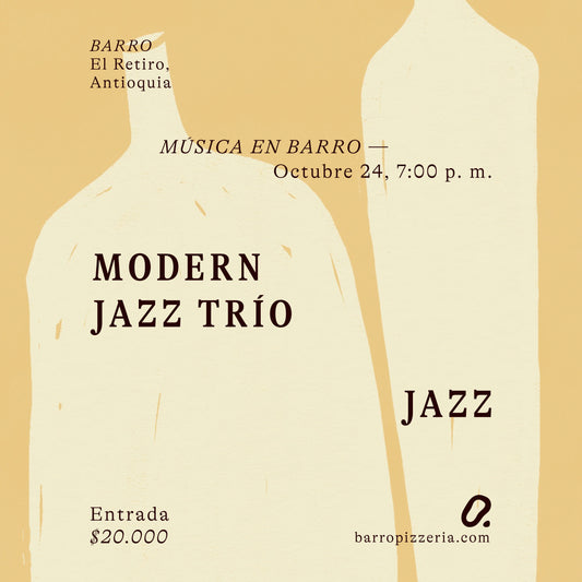 Modern jazz trío